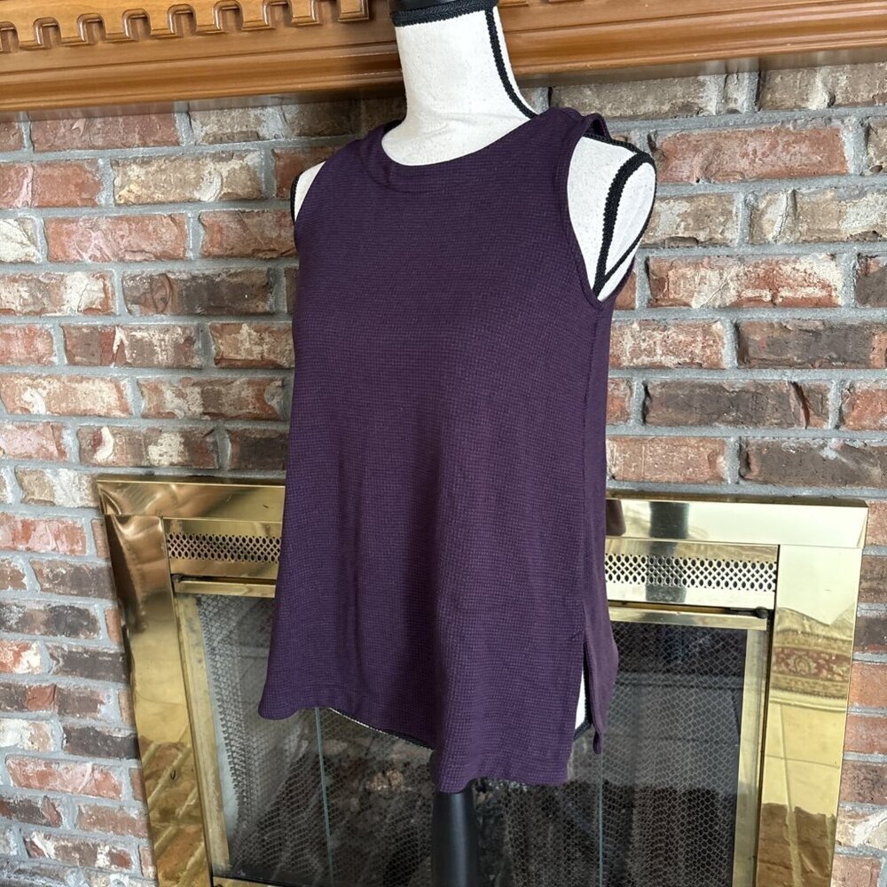 J Jill Whatever Collection Plum Sleeveless Top Size XS - Picture 2 of 6